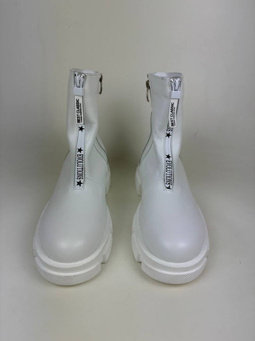 Ботинки 325.L.21074w. Белый уценка