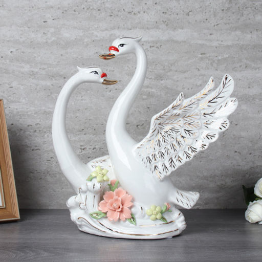 Статуэтка Лебеди 27х13х31 см / W3154 /уп 12/ - ГалеонТрейд фото 2
