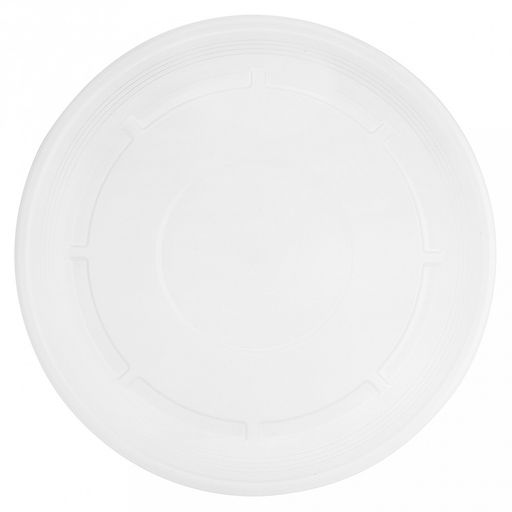 Поддон для цветочного горшка пластмассовый "Евро" д27см, h11см, прозрачный (Россия)