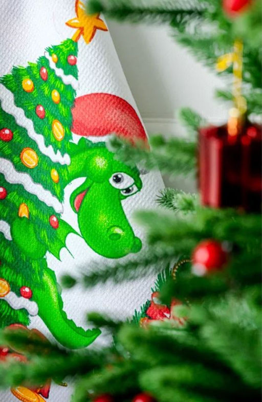 Комплект вафельных полотенец 48*60 см, 3 штуки (Новогодние подарки) - Ивановотекстиль фото 10