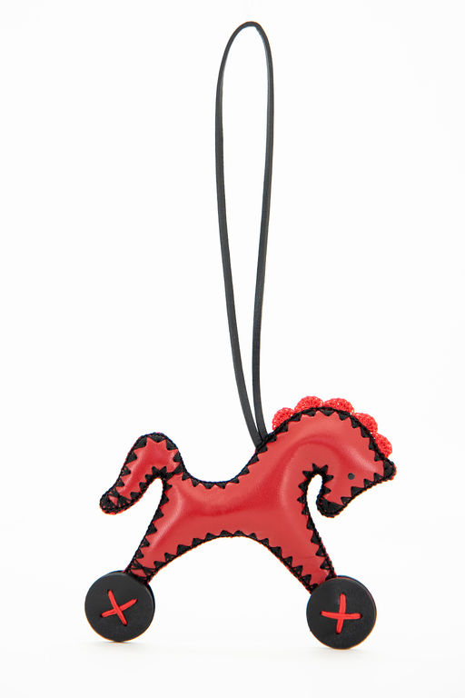 Брелок кожаный Лошадка N3 ДС-617.8 - Protege фото 2