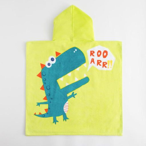 Полотенце-пончо детское махровое Крошка Я Дино 60*120см, 100% хлопок  фото 25