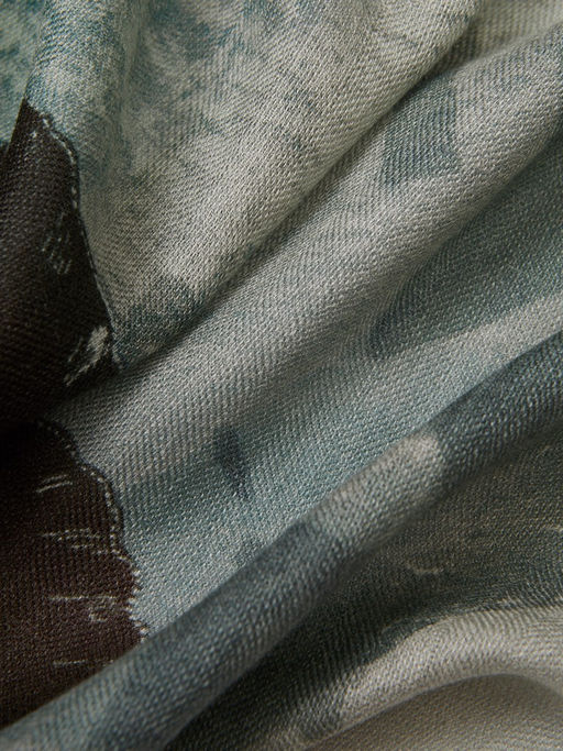 Палантин жен. шерсть+шелк 95х200 JG43-8530-12 - Eleganzza фото 3