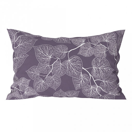 Наволочка 50х70см Веточки, с клапаном-запахом, поплин 115г/м2, хлопок 100%, упаковка ПП 12х6см, Домашняя мода (Россия)