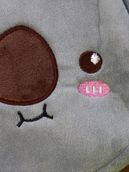 Сумочка плюшевая "Koala", grey (16*14 см)