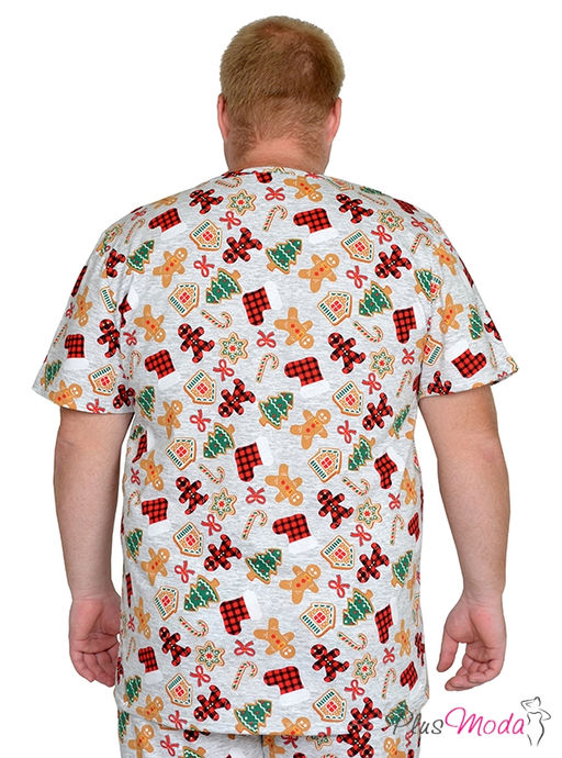 Футболка Модель №1297 размеры 44-84 - Plusmoda фото 5