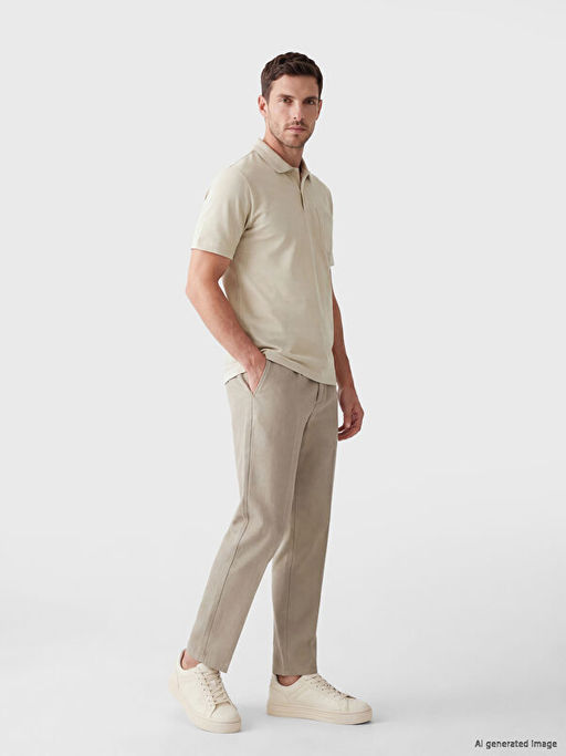 Polo Yaka Pike Erkek Ti??rt