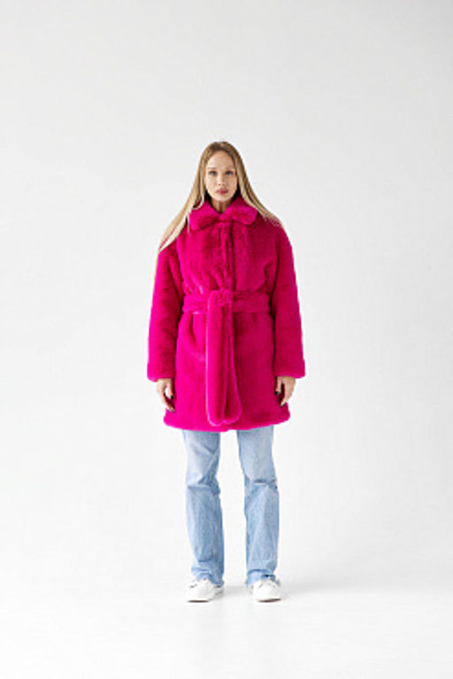 Шубка утеплённая 25005 (белый) - Kankan фото 17