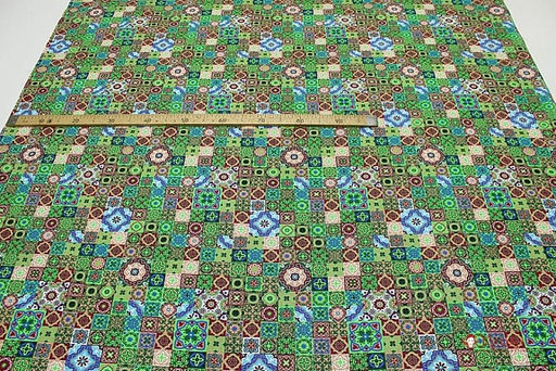 Бязь Маракеш цв.зеленый, ш.1.5м, хлопок-100%, 120гр/м.кв - Купава фото 3