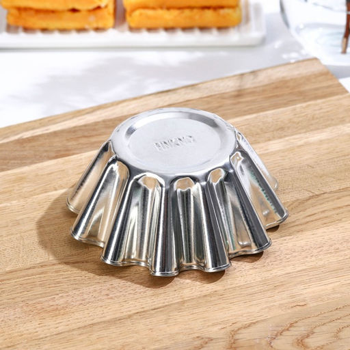 Цена за 4 шт. Форма для ром бабы, 12×5 см