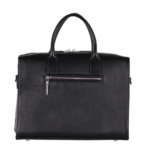 Сумка женская кожаная 0760 black Polina&Eiterou/30