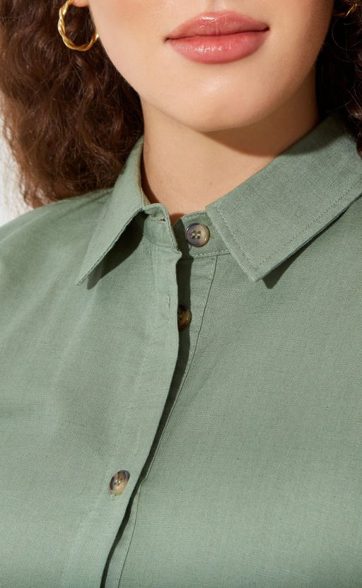 Платье F212-0322-1 khaki - Fine joyce фото 7