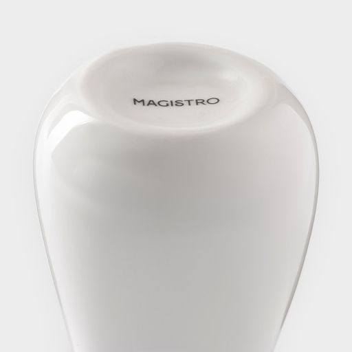 Ваза для цветов Magistro «Бланш», 7×18.5 см, фарфор, белая