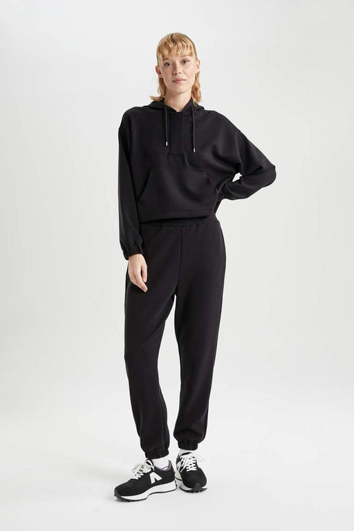 DeFactoFit Oversize толстовка премиум-класса для спортсменов с капюшоном  фото 5