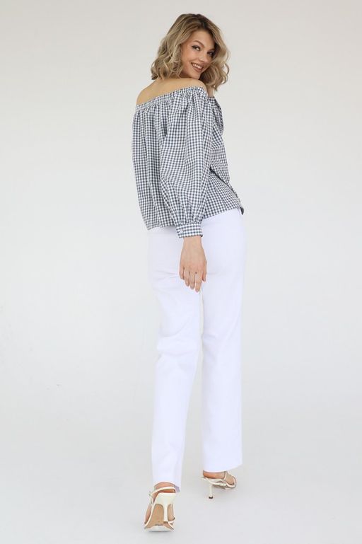 Блузка со спущенными плечами - Looklikecat фото 4