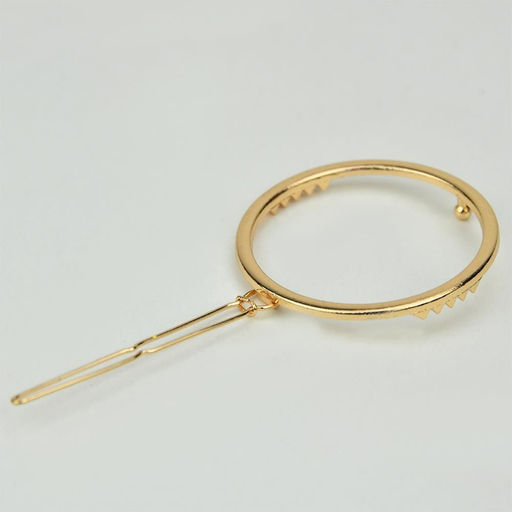 Заколки декоративные Buro круг набор 2 шт  фото 2