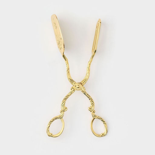 Щипцы для подачи «Рахат золото», h=22 см, металл, золотистые