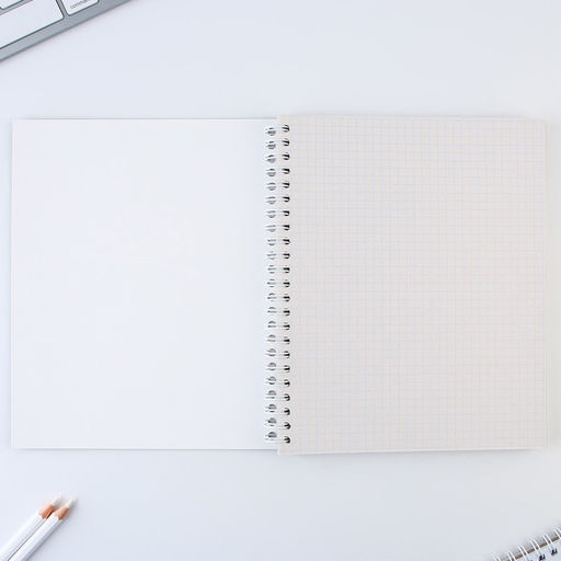 Цена за 3 шт. Тетрадь в клетку, 96 л., А5, на спирали, блок №2, Life is art