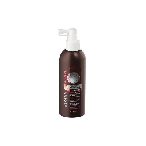 Витэкс KERATIN ACTIVE Лосьон двухфазный с кератином для волос Восстановление и блеск, 200 мл