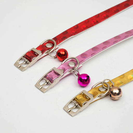 Ошейник перламутровый Пятнашки, 30 х 1 см, микс цветов - Пижон фото 3