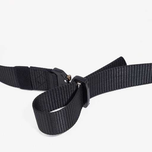 Ремень мужской, ширина 4 см, пряжка металл, цвет чёрный - Simaland фото 3