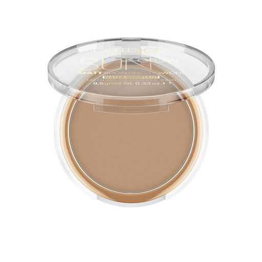 Пудра компактная Sun Glow Matt Bronzing Powder с эффектом загара матирующая, 035 Universal Bronze 902897