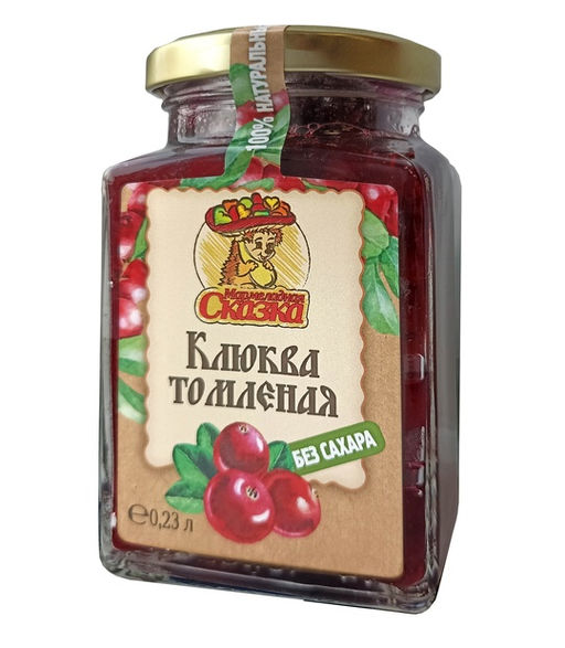 Томленая Клюква б/с 230гр