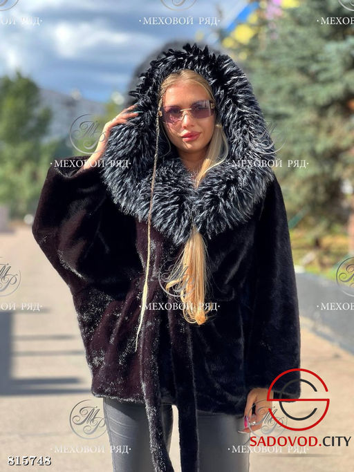 Шуба женская из искусственного меха - Bruno фото 7