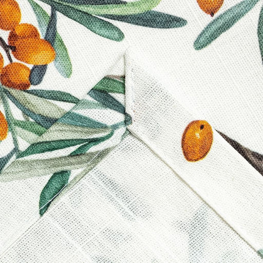 Скатерть Этель Berry garden 149×220 см, 100% хлопок, репс 210 г/м²