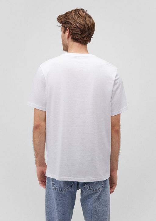 Mavi Logo Bask?l? Beyaz Tisort  фото 3