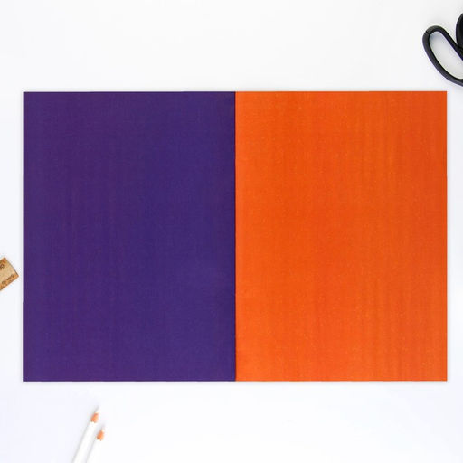 Бумага цветная двусторонняя А4 «Учись на 5» 24 листа 8 цветов мелованная, плотность 70-75 г/м², обложка 80 г/м²