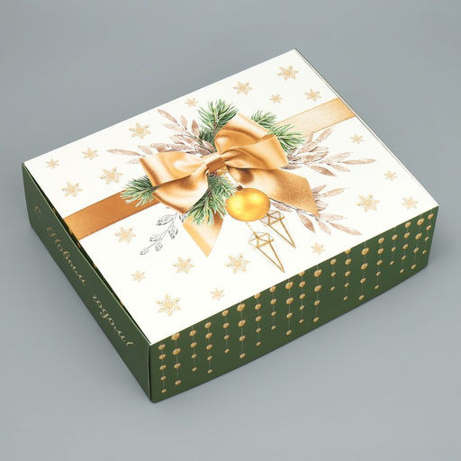 Коробка складная Чудеса случаются, 31 х 24.5 х 9 см - Дарите счастье фото 2