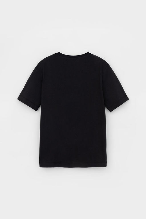 Футболка Very Neat ЕВТ 3260 из хлопка черный  фото 2