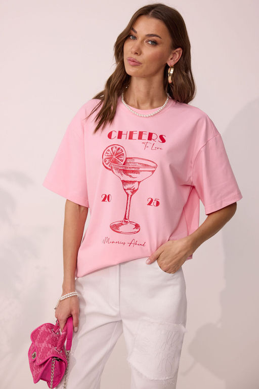 Футболка LYUSHe 4095 розовый  фото 5