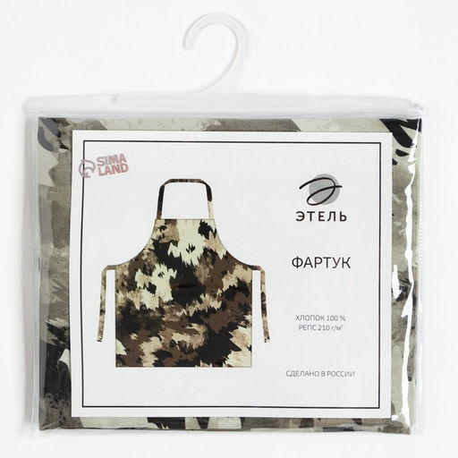 Фартук Этель Real hero 73?71 см, 100% хлопок, репс 210 г/м?
