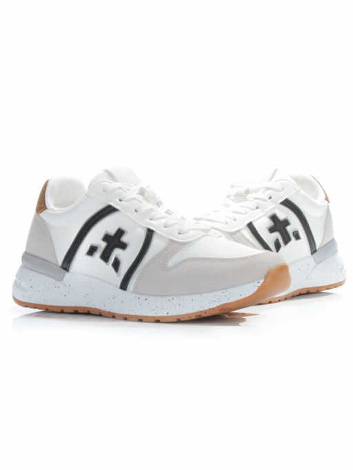 05-6026-15 WHITE/GRAY Кроссовки женские (искусственные материалы) - No name фото 12