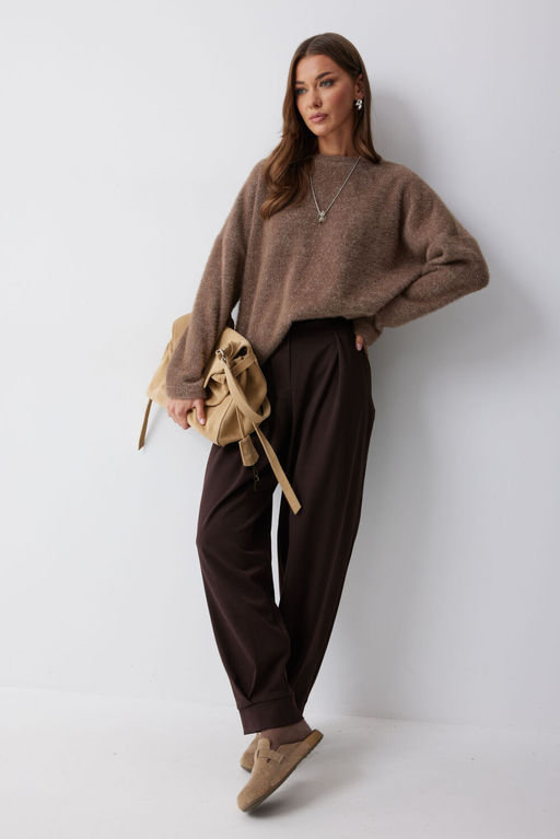 Брюки LYUSHe 4218 коричневый фото 3