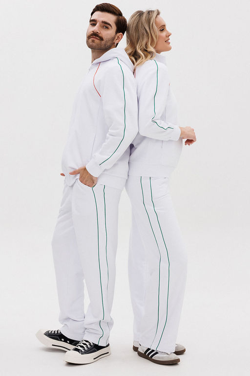 Спортивный костюм GO M3081/01-01.182-188 белый - Pirs фото 2