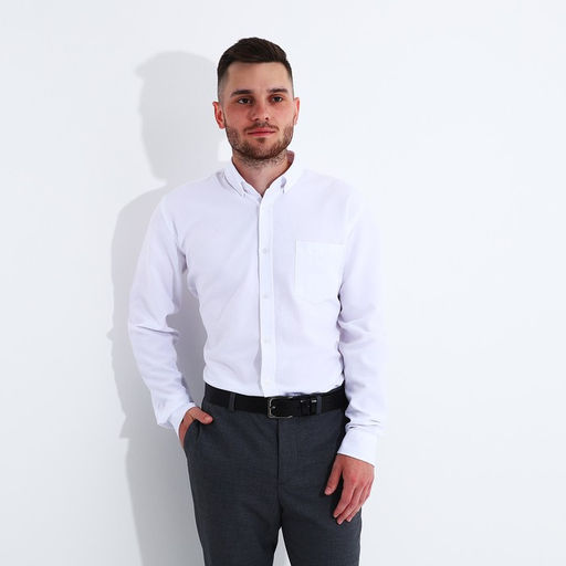 Ремень мужской, ширина 4 см, винт, пряжка металл, цвет чёрный - Simaland фото 3