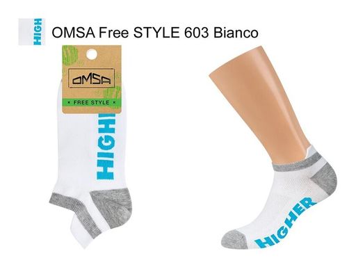 OMSA FREESTYLE 603 унисекс nigner (выше) - bianco  фото 2