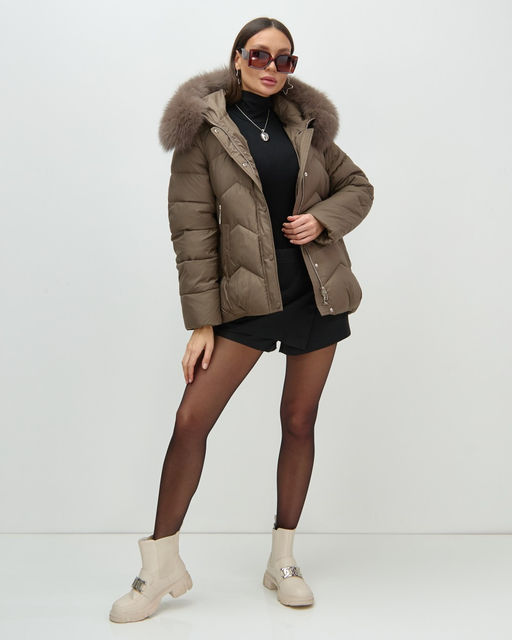 Куртка зимняя с мехом Бренд: Visdeer фото 2