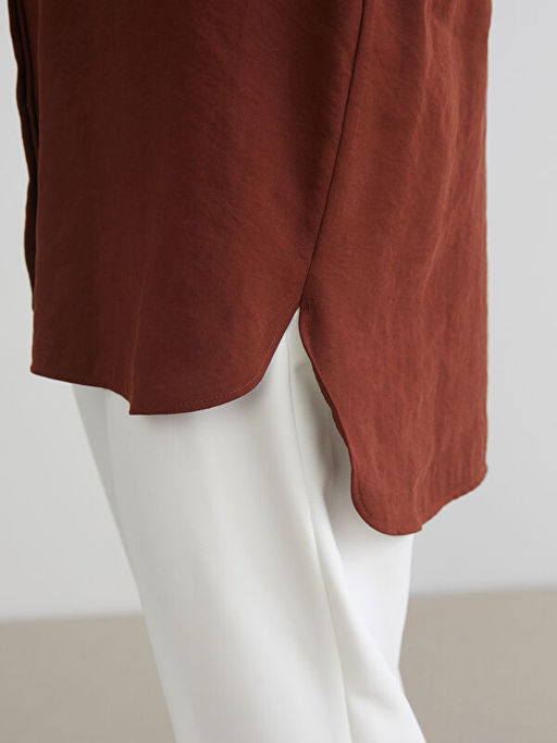 Modal Kar???ml? Kad?n G?mlek Tunik