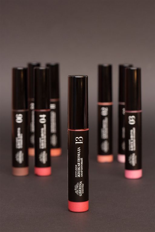 Жидкая помада для губ 13 Амарантовый SIBERINA