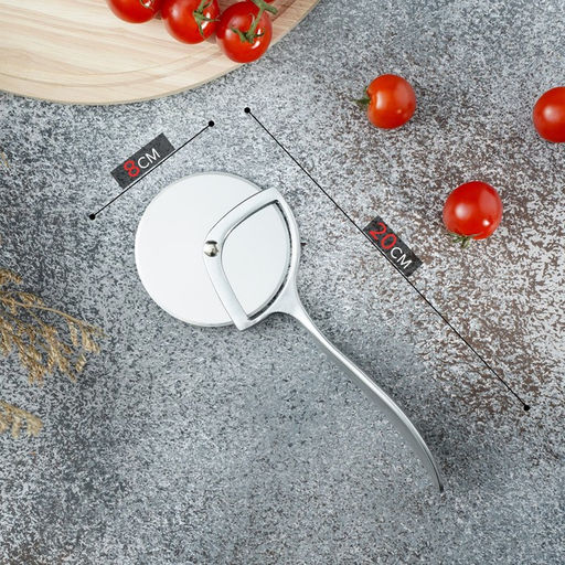 Нож для пиццы и теста Magistro Volt, нержавеющая сталь, серебристый