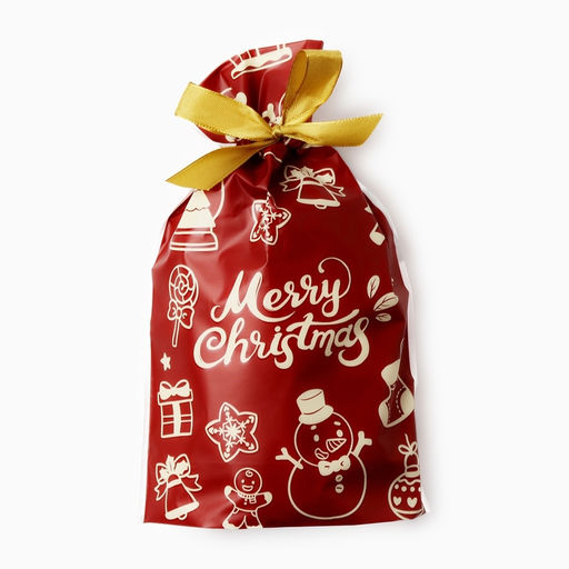 Полотенце махровое Экономь и Я Merry Christmas 30×60 см, цвет молочный, 100% хл, 340 г/м²