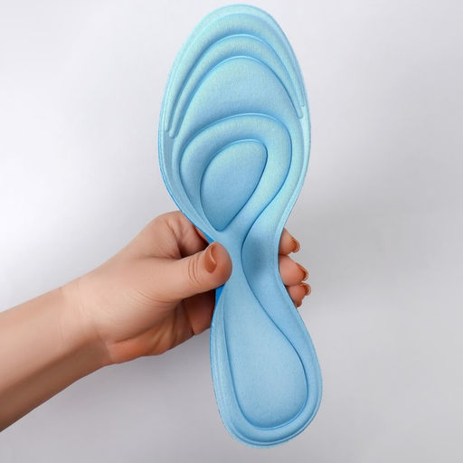 Стельки для обуви, универсальные, влаговпитывающие, р-р RU до 44 (р-р Пр-ля до 46), 28 см, пара, голубые - Onlitop фото 10