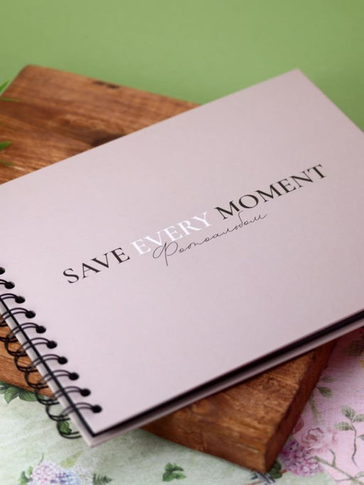Фотоальбом "Save every moment", brown (24,5 х 19 см)