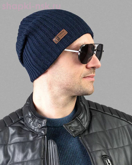 F 482 Шапка мужская (57-59)