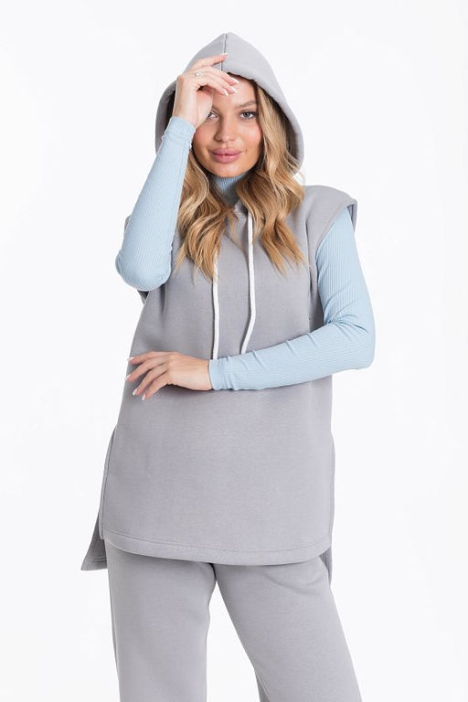 Костюм М324186б серый