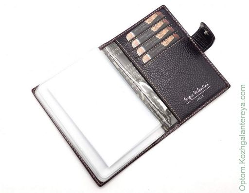 Женская кожаная обложка для автодокументов Sergio Valentini СВ 3222-084  фото 5